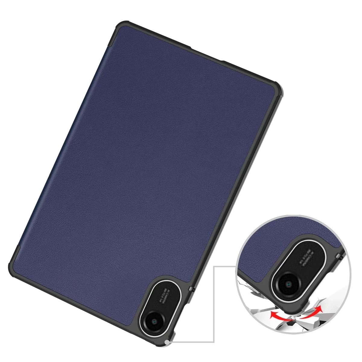 Kryt Bizon Case Tab Croc Xiaomi Redmi Pad 2 navy blue