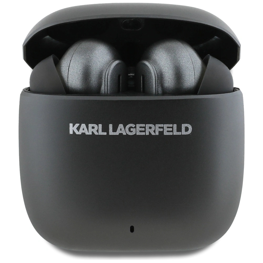 Sluchátka Karl Lagerfeld Wireless In-Ear  Metal Printed Logo TWS ANC/ENC Bluetooth 5.4 (black)