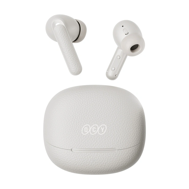 Sluchátka QCY Buds HT15 ANC TWS Bluetooth 5.4 Wireless In-Ear (White)