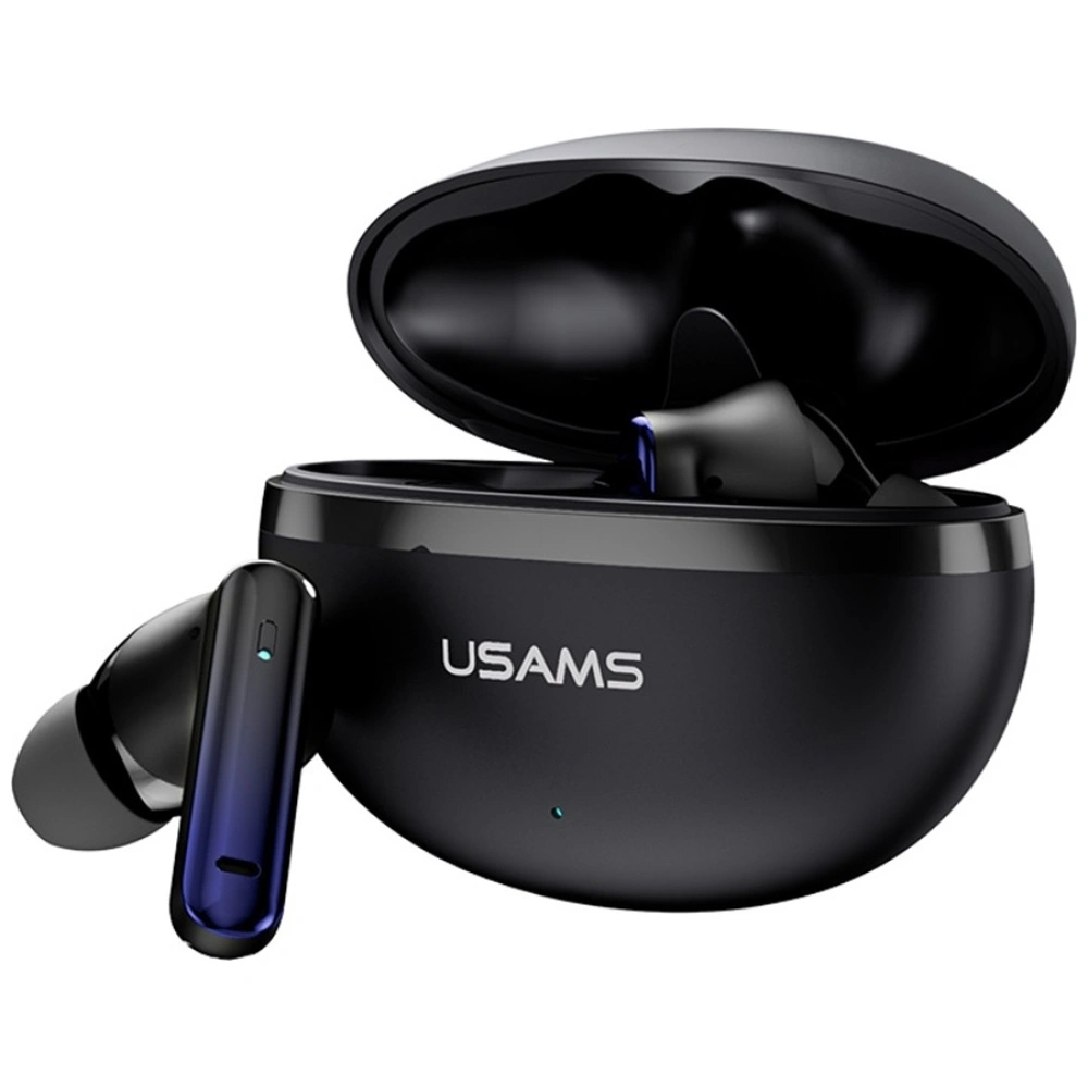 Sluchátka USAMS Echo E02 TWS ANC+ENC Bluetooth 5.3 Wireless In-Ear  (black)