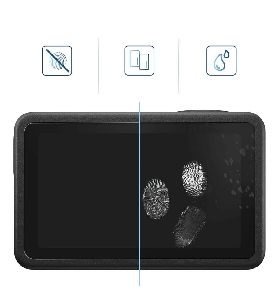 Kryt Tech-Protect Glass Fit+ DJI Osmo Action 5 Pro Clear [2 PACK]