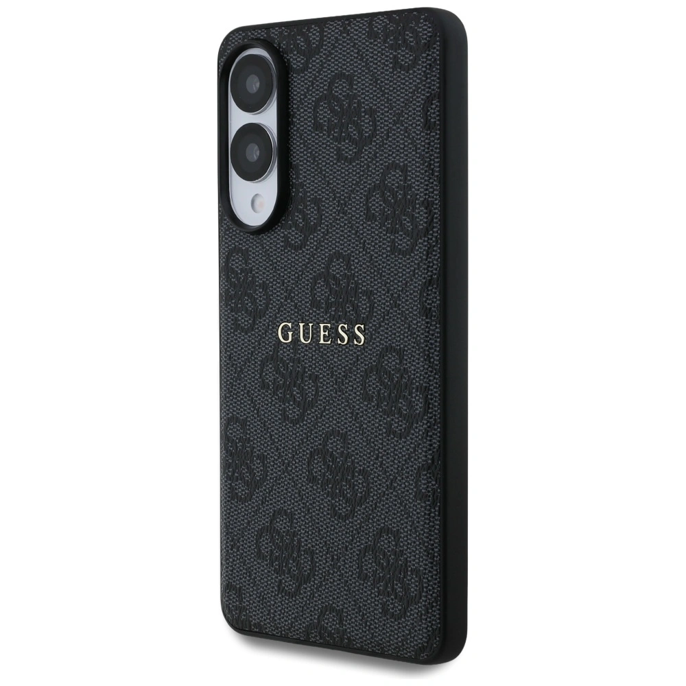 Kryt Guess 4G Ring Classic Logo MagSafe Samsung Galaxy S25 Edge black