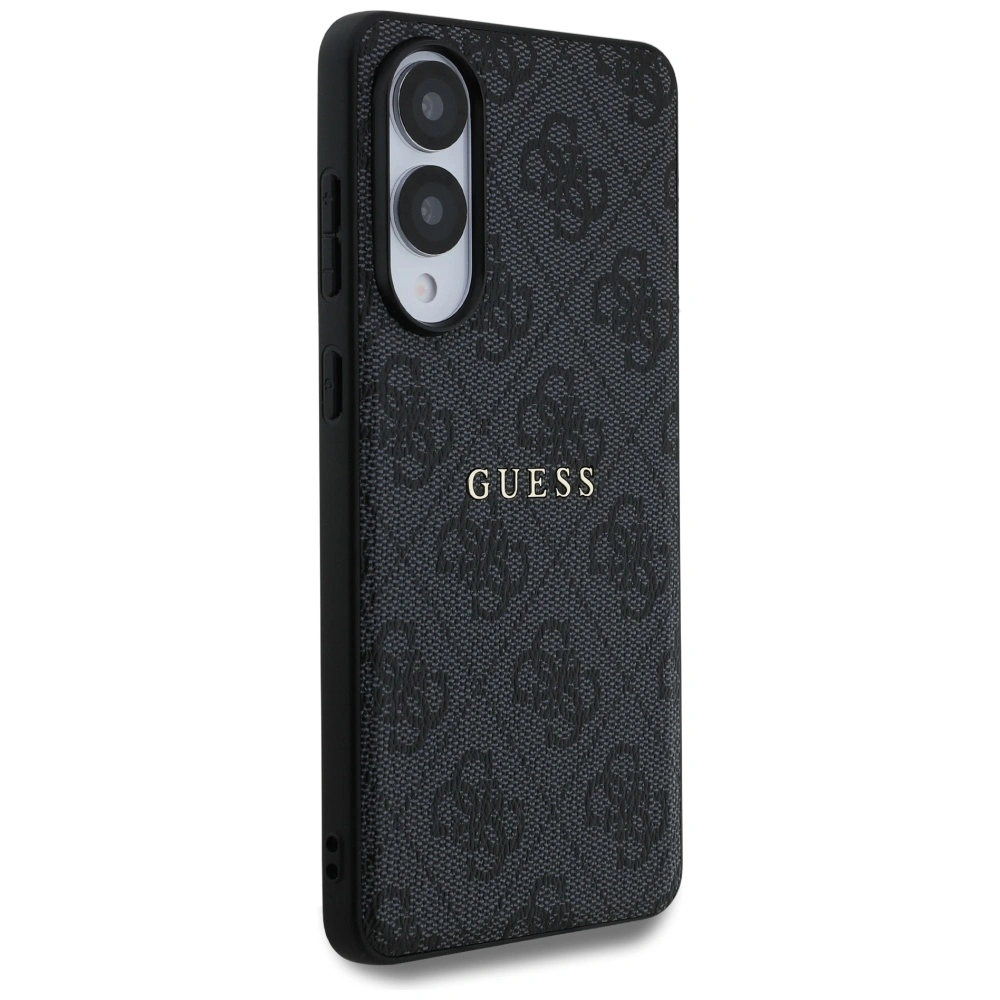 Kryt Guess 4G Ring Classic Logo MagSafe Samsung Galaxy S25 Edge black