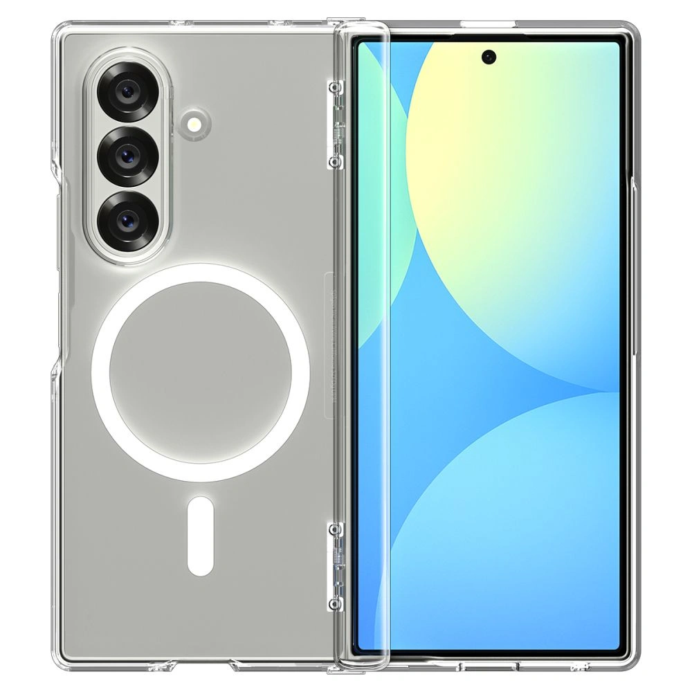 Kryt Spigen Ultra Hybrid Pro Mag MagSafe Samsung Galaxy Z Fold 7 Clear/white