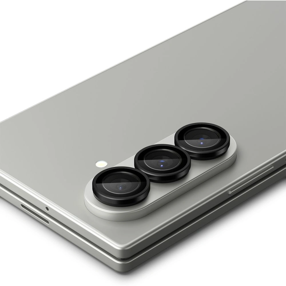 Kryt Spigen Optik Pro HD Glas.tr ez Fit Camera Protector Samsung Galaxy Z Fold 7 Black [2 PACK]