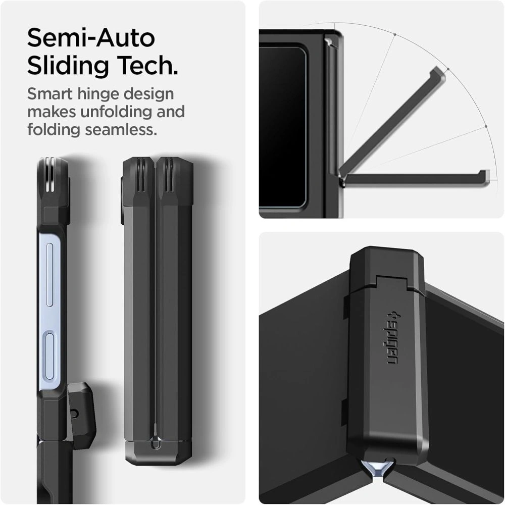 Kryt Spigen Tough Armor Pro Mag MagSafe Samsung Galaxy Z Flip 6 / 7 FE Black