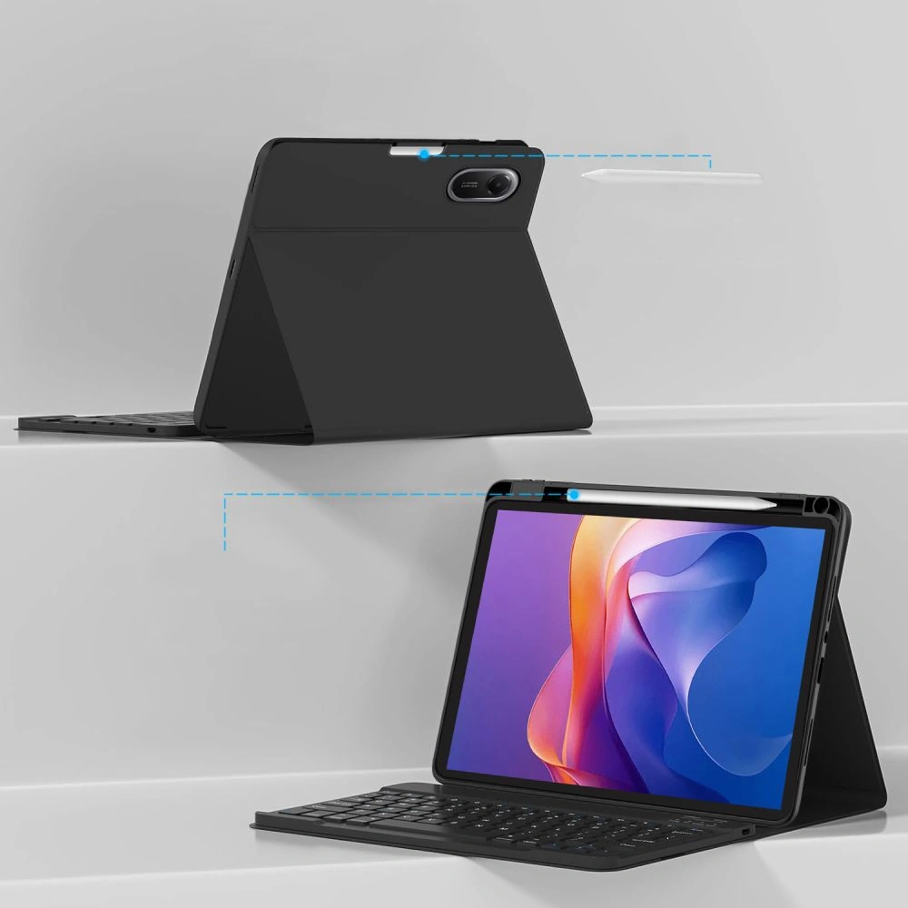 Kryt Tech-Protect SmartCase Pen + Keyboard Xiaomi Redmi Pad 2 11.0 Black