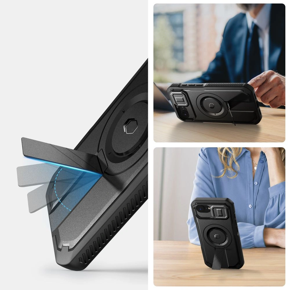 Kryt Tech-Protect Kevlar MagSafe Apple iPhone 17e / 16e Black