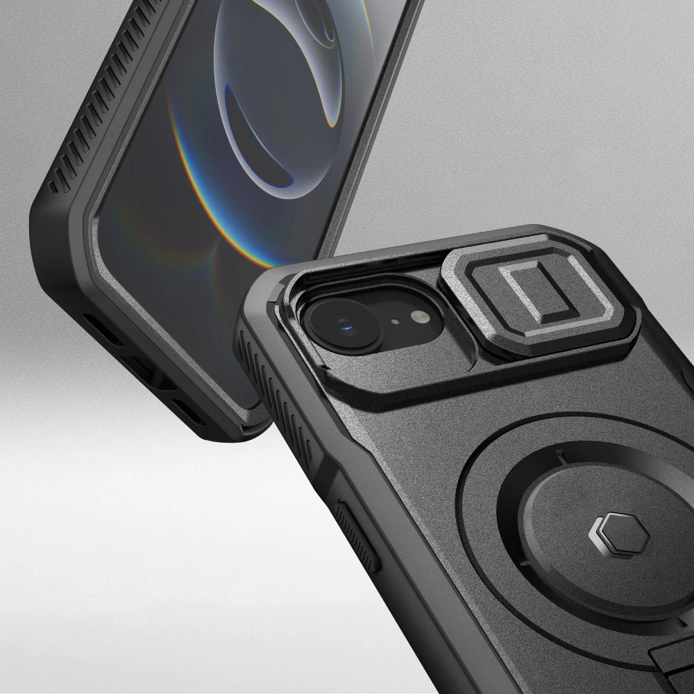 Kryt Tech-Protect Kevlar MagSafe Apple iPhone 17e / 16e Black