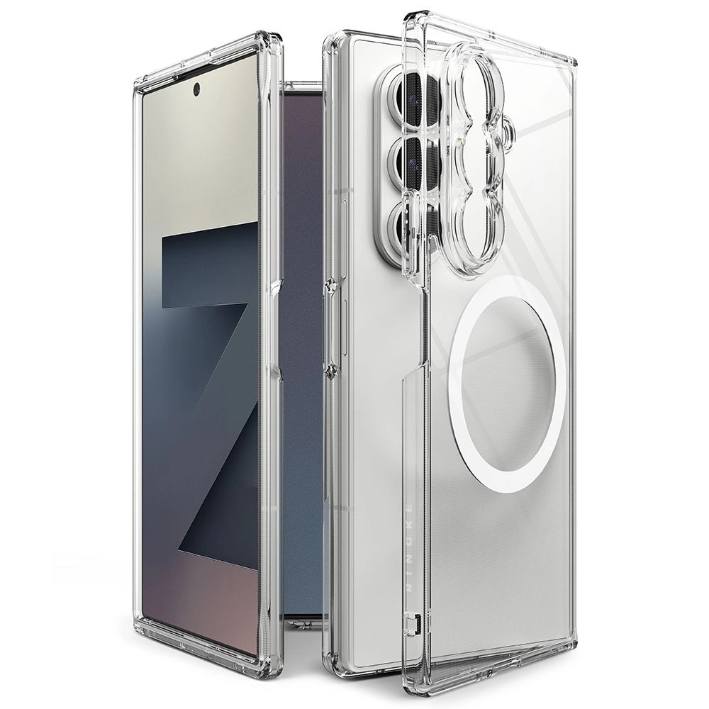 Kryt Ringke Fusion Magnetic MagSafe Samsung Galaxy Z Fold 7 Clear