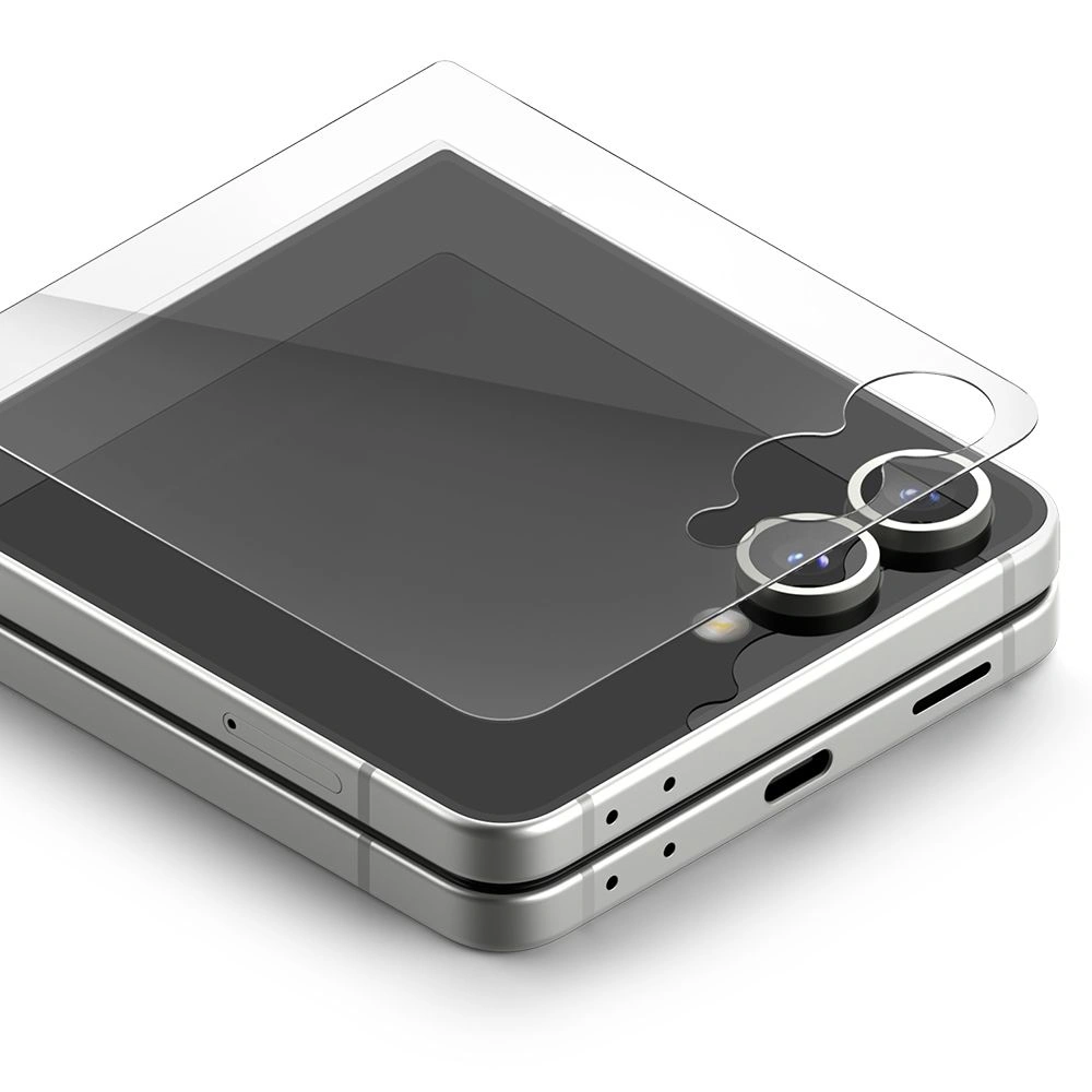 Kryt Ringke Cover Display Pro Samsung Galaxy Z Flip 7 Clear [2 PACK]