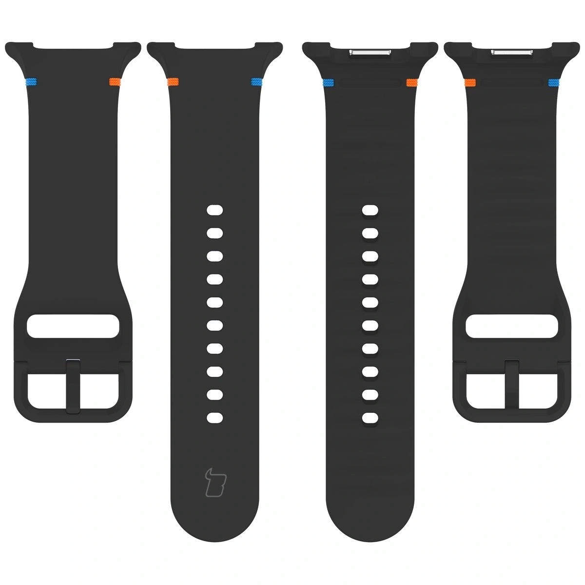 Kryt Bizon Strap Watch Silicone G Samsung Galaxy Watch 8 / 8 Classic black
