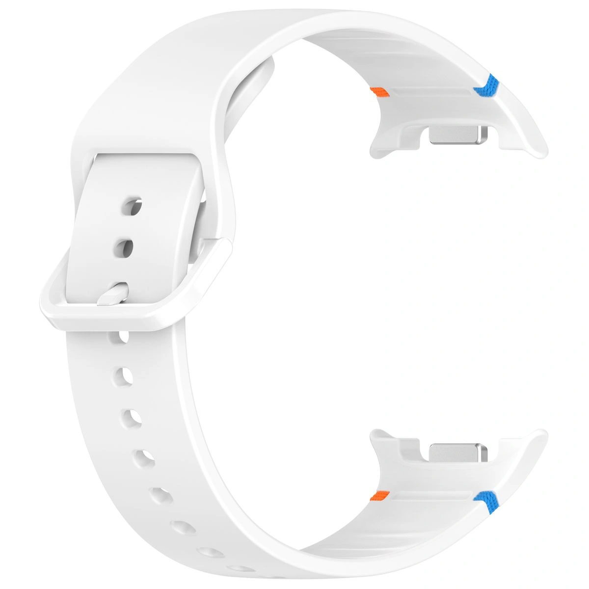Kryt Bizon Strap Watch Silicone G Samsung Galaxy Watch 8 / 8 Classic white