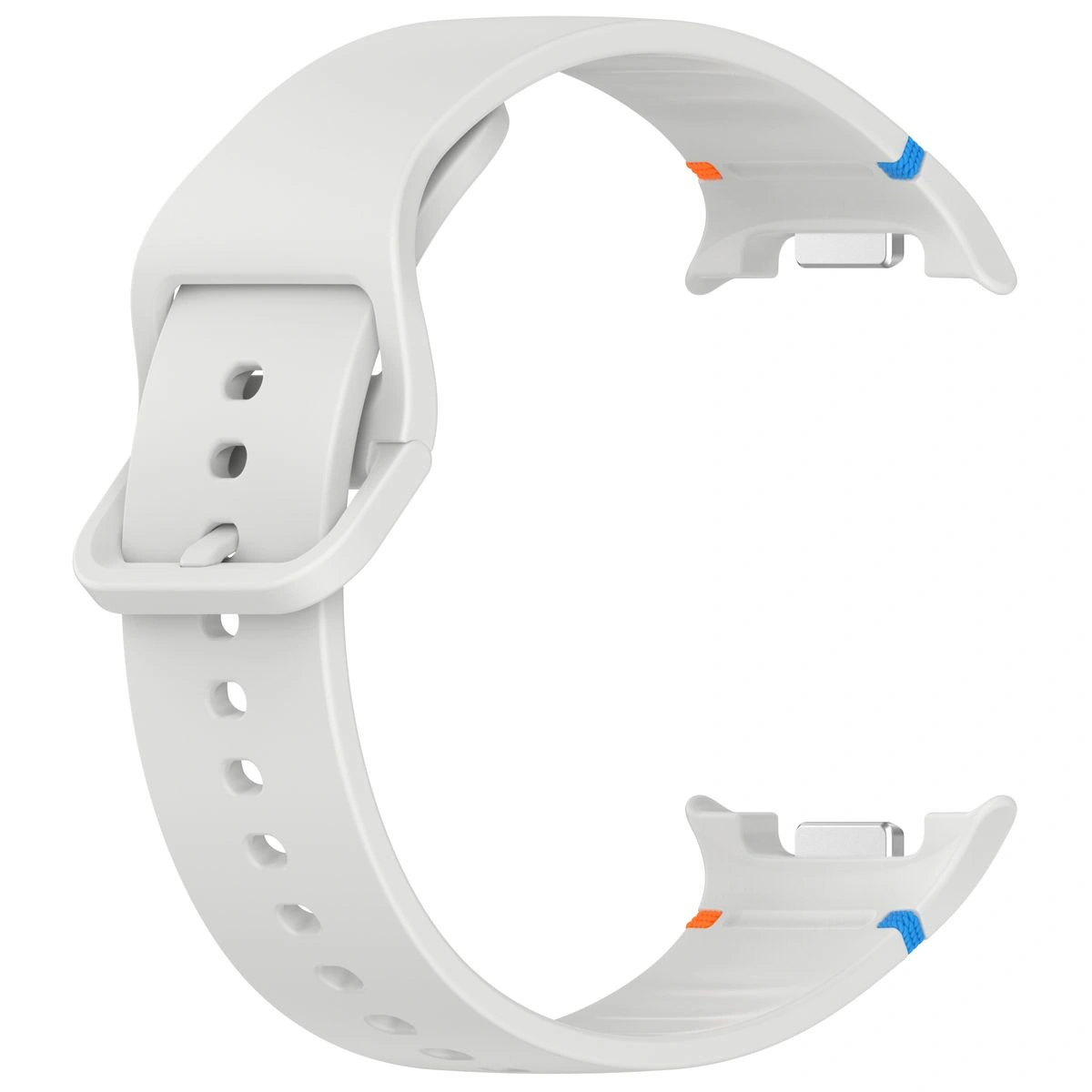 Kryt Bizon Strap Watch Silicone G Samsung Galaxy Watch 8 / 8 Classic light gray