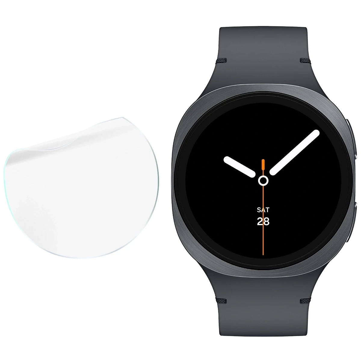 Ochranné sklo Bizon Glass Watch Hydrogel Samsung Galaxy Watch 8 40 mm [2 PACK]