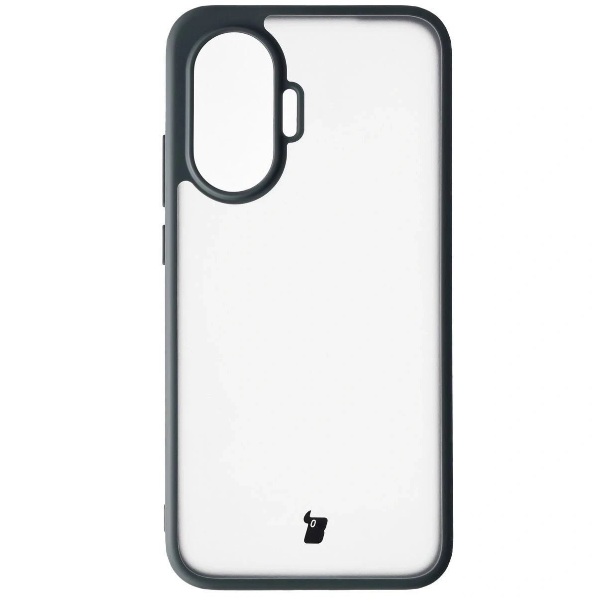 Kryt Bizon Case Angelo Xiaomi POCO F7 semi-transparent with a gray frame