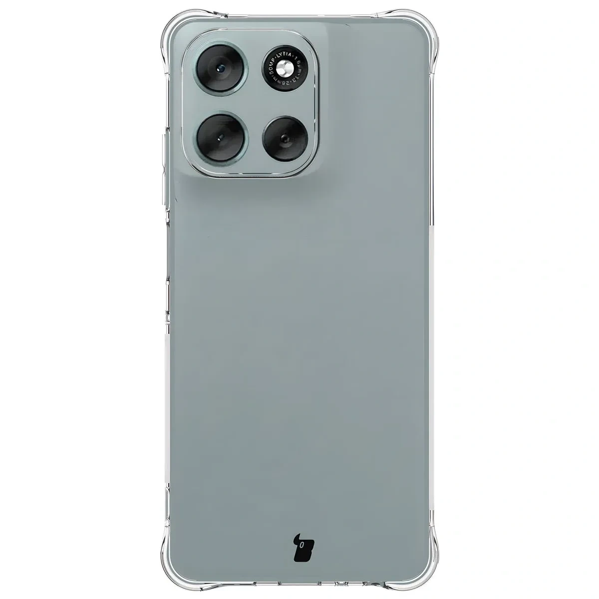 Kryt Bizon Case Clear Pack case + 2x tempered glass Motorola Moto G56 5G