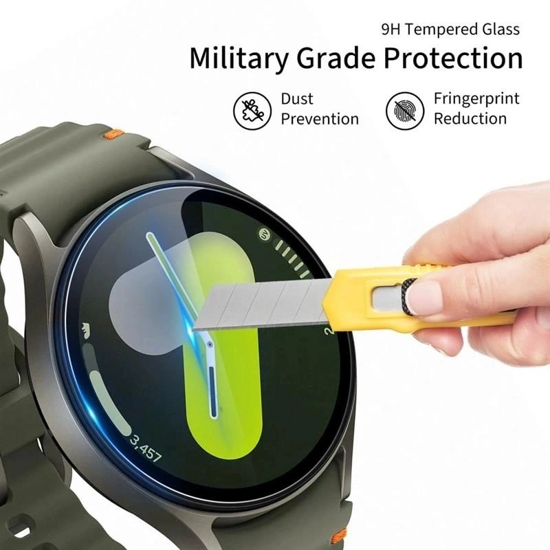 Kryt Tech-Protect Glass Fit+ Samsung Galaxy Watch 8 Classic 46mm Clear [2 PACK]