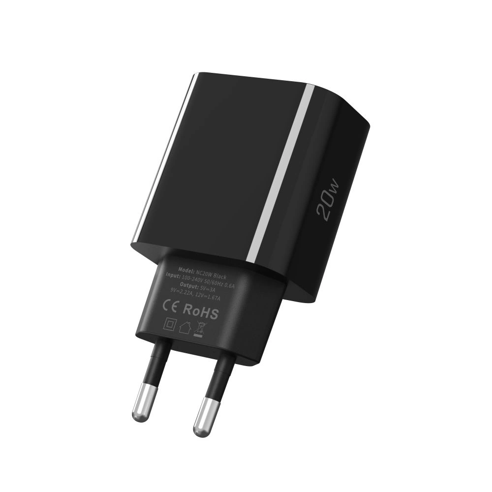 Síťová nabíječka Tech-Protect NC20W USB-C Network Charger PD 20W Black