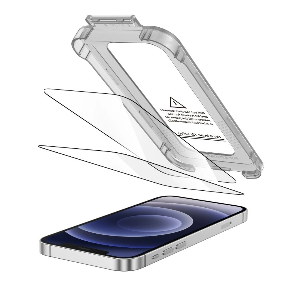 Kryt Tech-Protect Quick Set+ Apple iPhone 12 / 12 Pro Black [2 PACK]