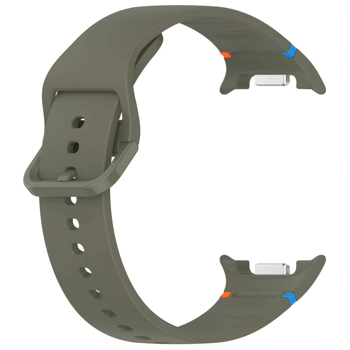 Kryt Bizon Strap Watch Silicone G Samsung Galaxy Watch 8 40mm / 44mm / 8 Classic 46mm dark green