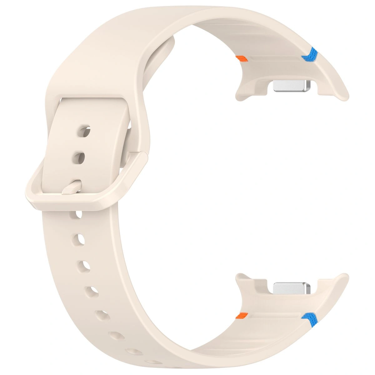 Kryt Bizon Strap Watch Silicone G Samsung Galaxy Watch 8 40mm / 44mm / 8 Classic 46mm beige