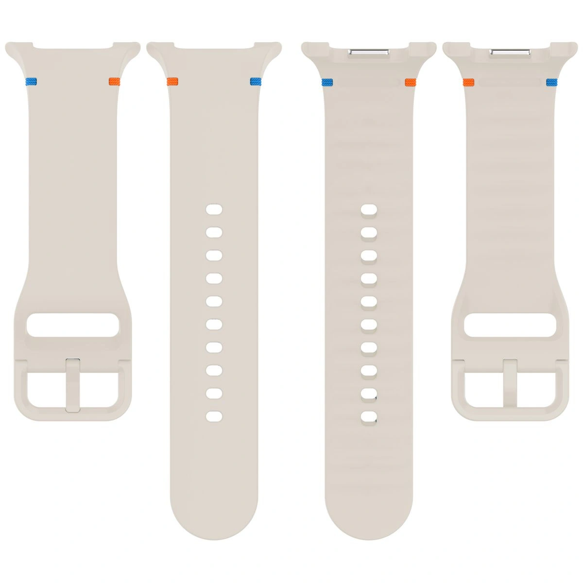 Kryt Bizon Strap Watch Silicone G Samsung Galaxy Watch 8 40mm / 44mm / 8 Classic 46mm beige