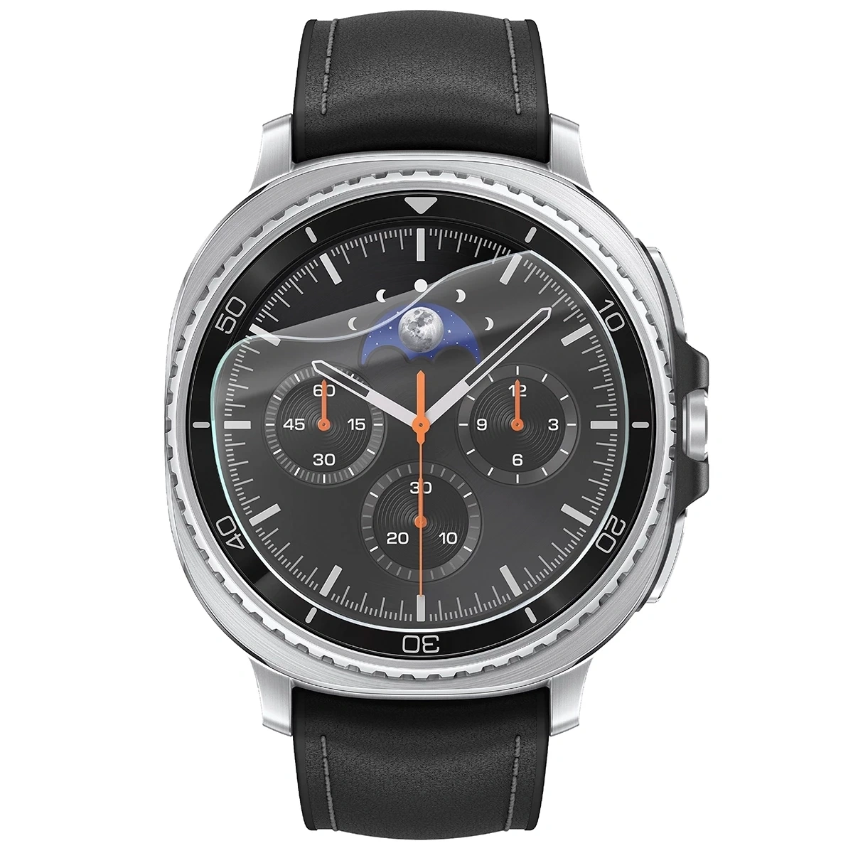 Ochranné sklo Bizon Glass Watch Hydrogel Samsung Galaxy Watch 8 Classic 46mm [2 PACK]