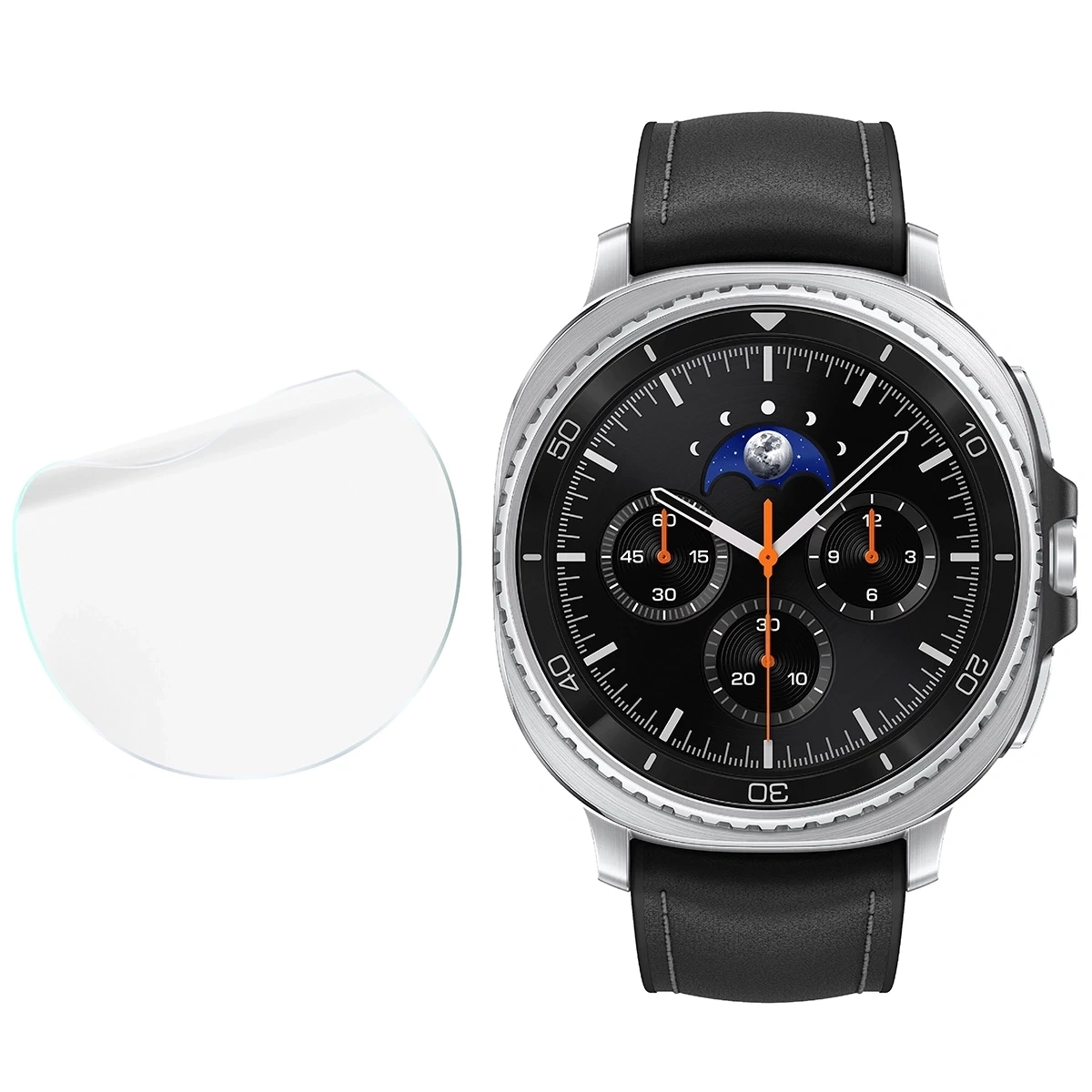 Ochranné sklo Bizon Glass Watch Hydrogel Samsung Galaxy Watch 8 Classic 46mm [2 PACK]