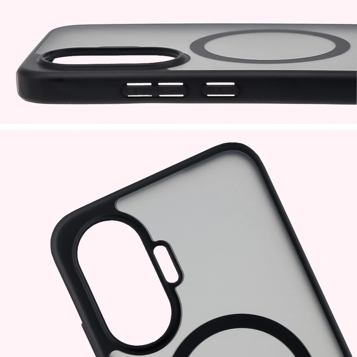 Kryt Bizon Case MatteO Magnetic Xiaomi POCO F7 smoky black