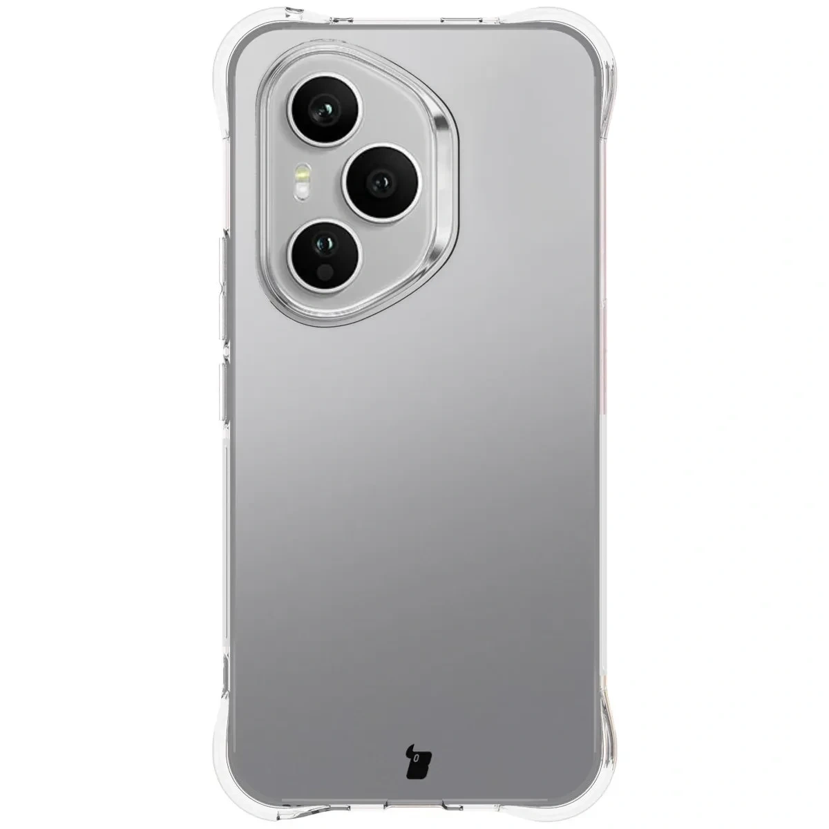 Kryt Bizon Case Clear Pack case + 2x screen film Honor 400 Pro