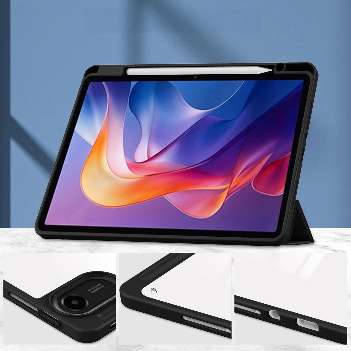 Kryt Bizon Case Tab Clear Matt Xiaomi Redmi Pad 2 black
