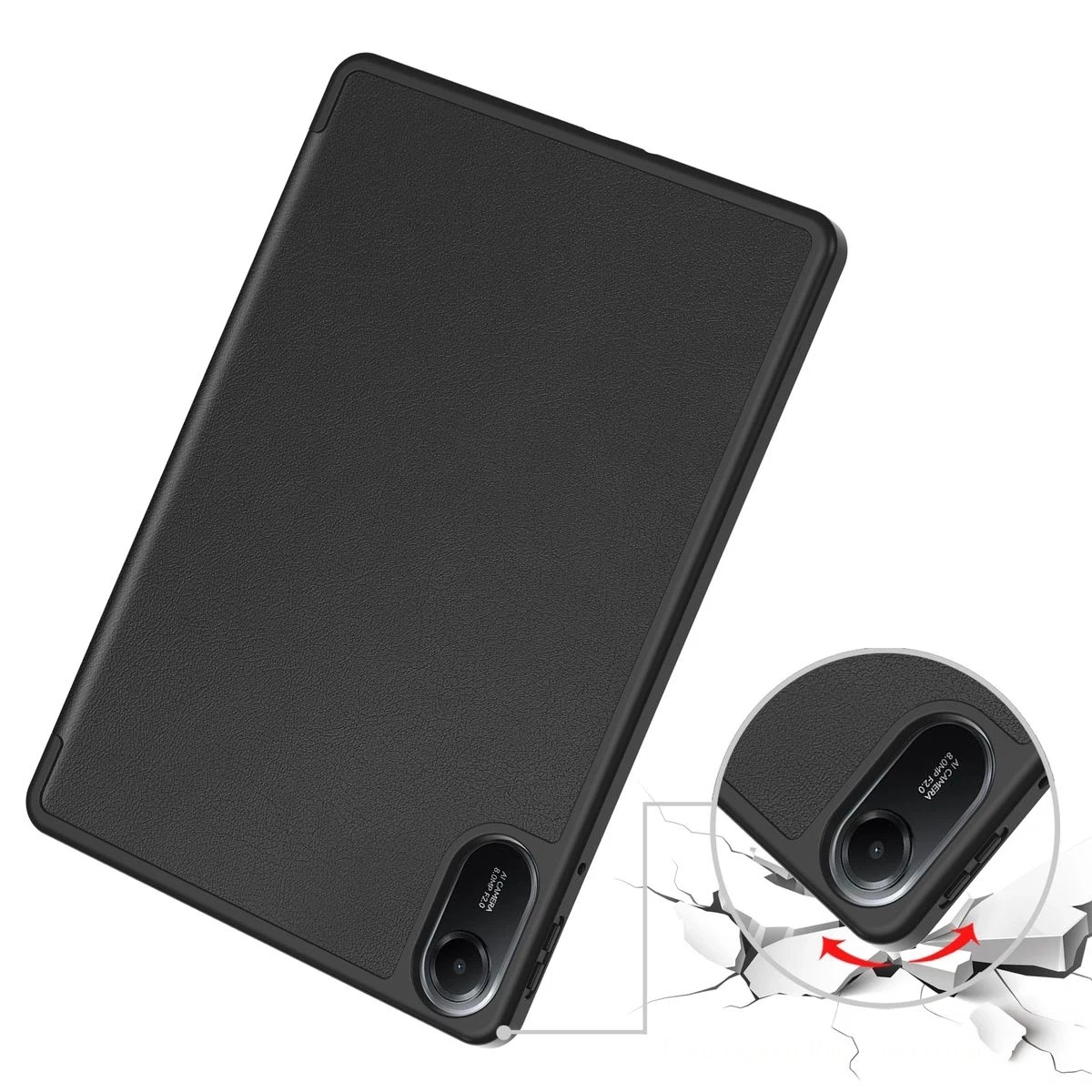 Kryt Bizon Case Tab Lizard Xiaomi Redmi Pad 2 black