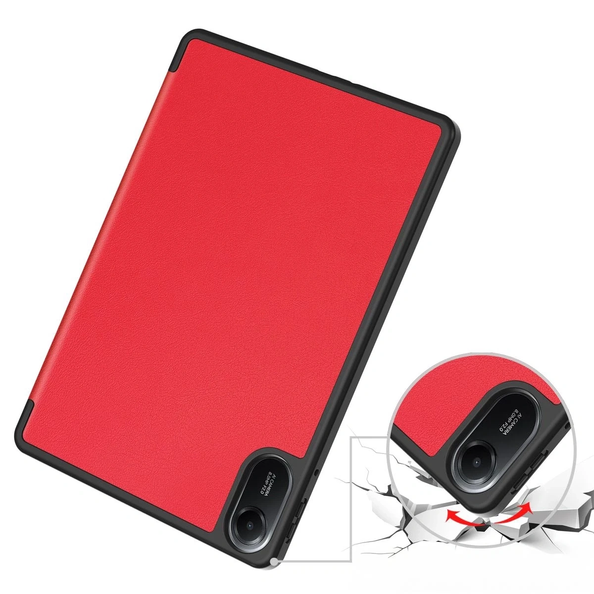 Kryt Bizon Case Tab Lizard Xiaomi Redmi Pad 2 red
