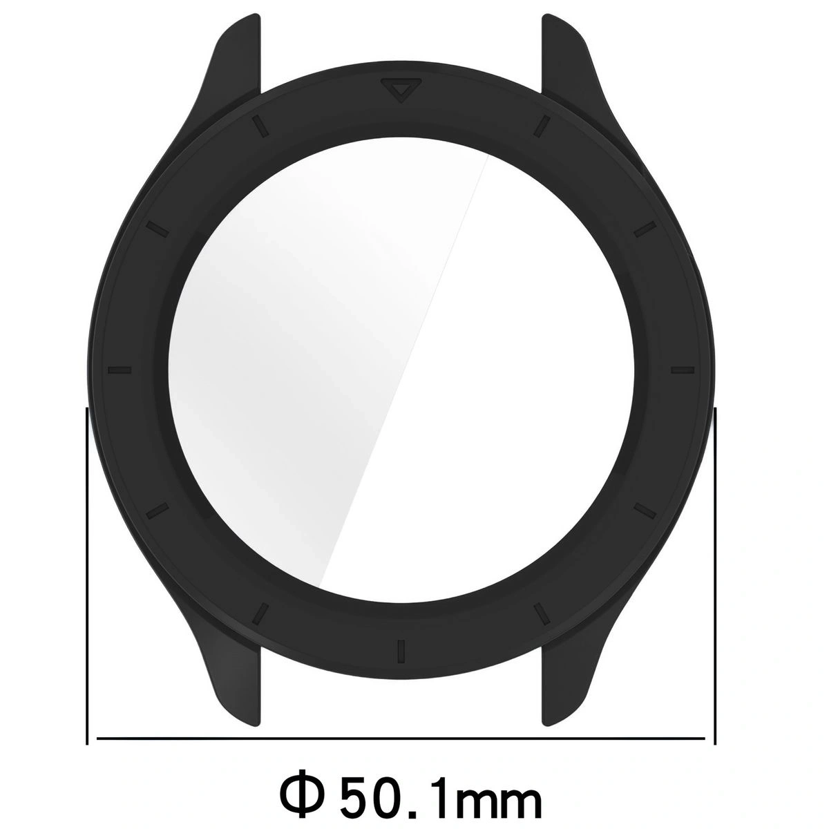 Kryt Bizon Case+Glass Watch Xiaomi Watch S4 black