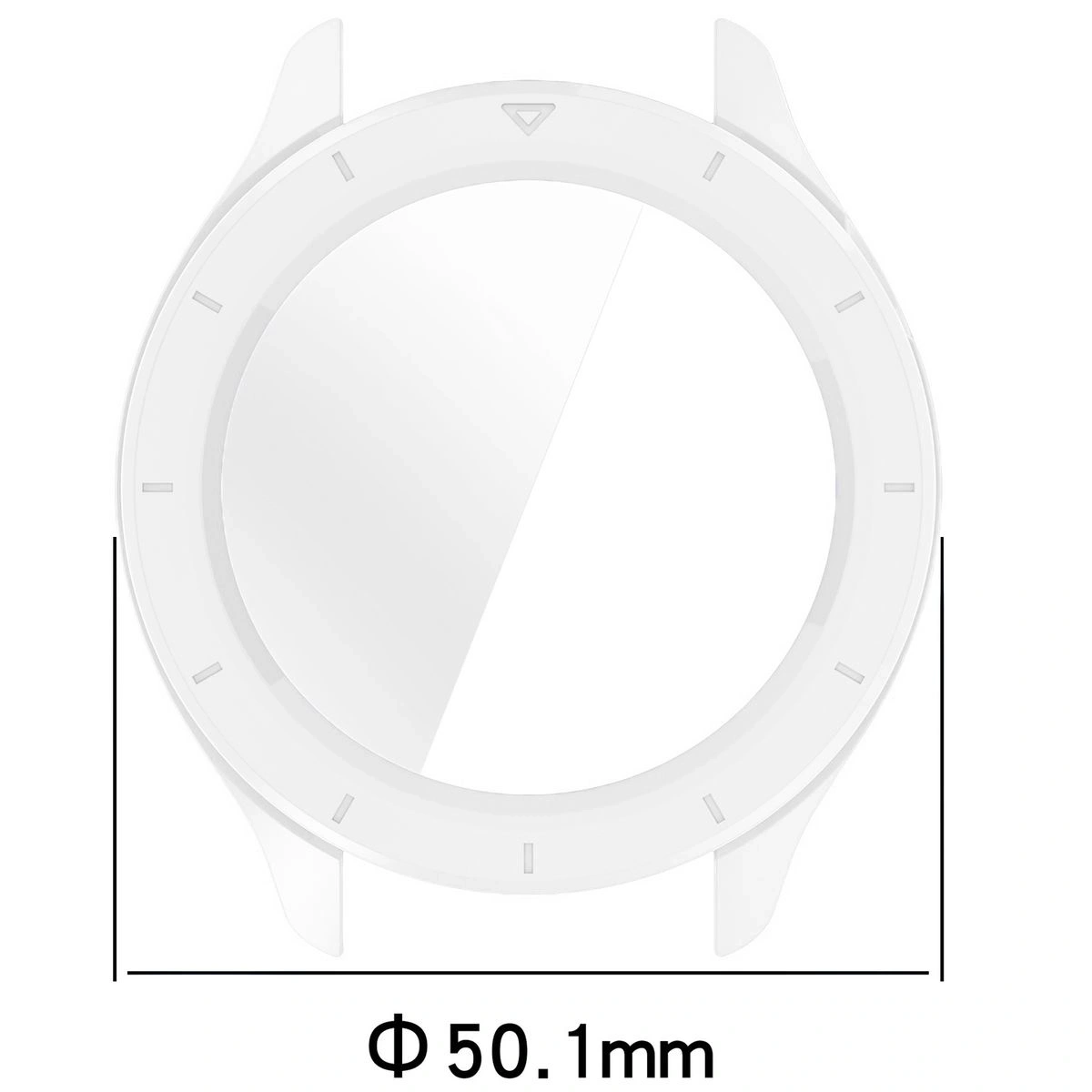 Kryt Bizon Case+Glass Watch Xiaomi Watch S4 clear