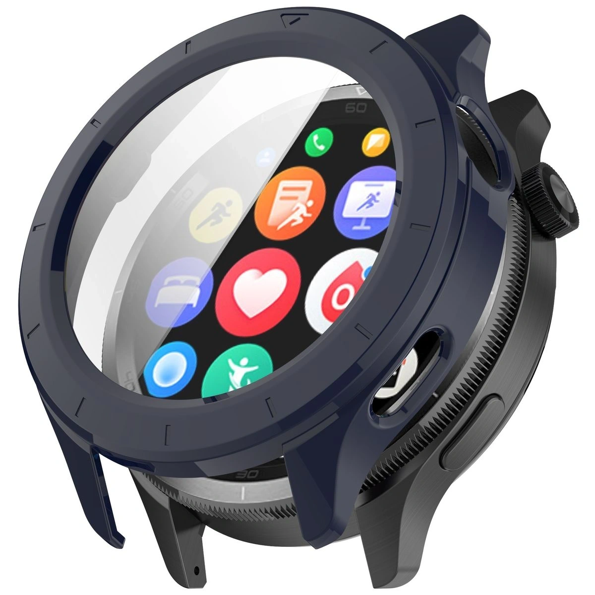 Kryt Bizon Case+Glass Watch Xiaomi Watch S4 blue