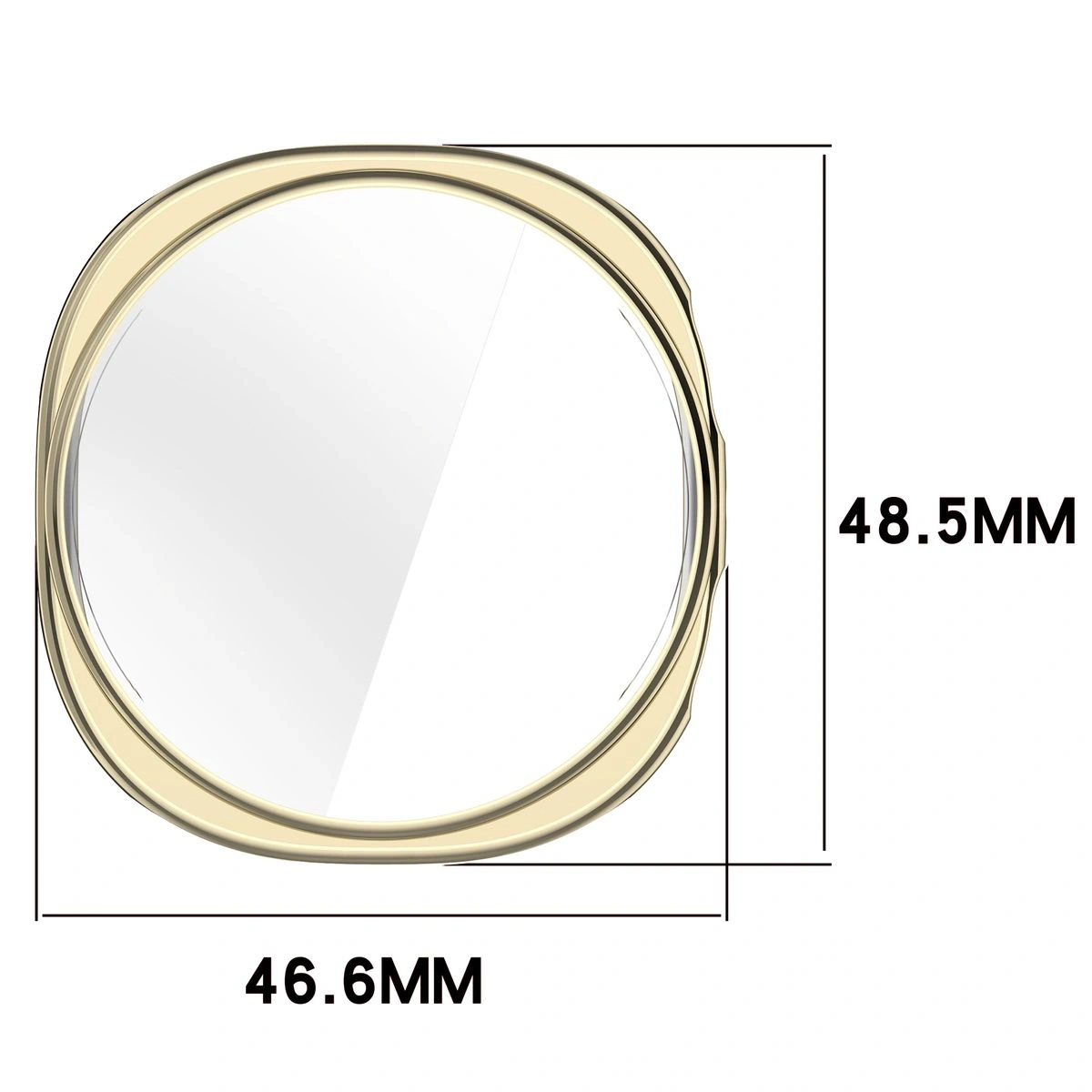 Kryt Bizon Case Watch Felipe Samsung Galaxy Watch 8 44mm gold