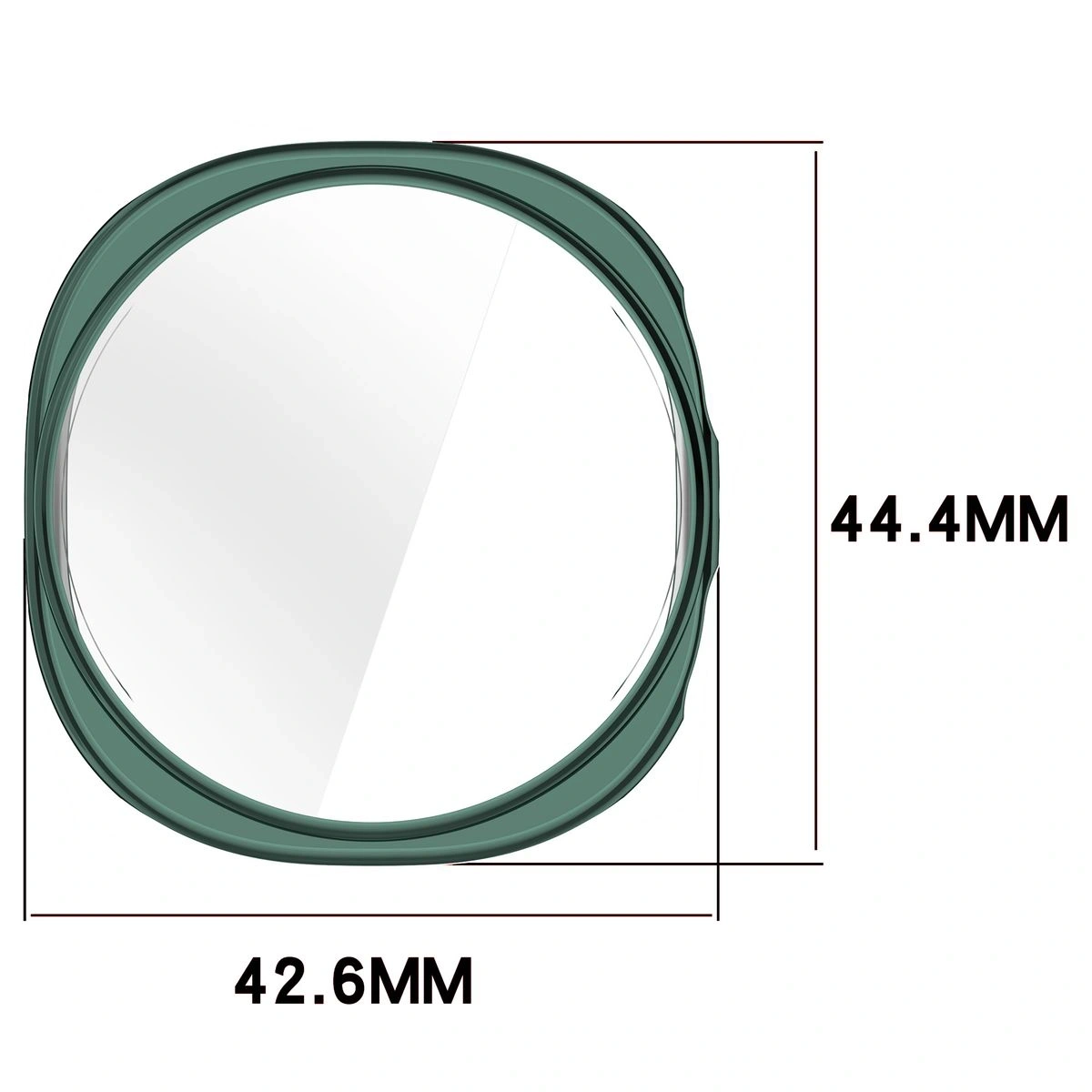 Kryt Bizon Case Watch Felipe Samsung Galaxy Watch 8 40mm green