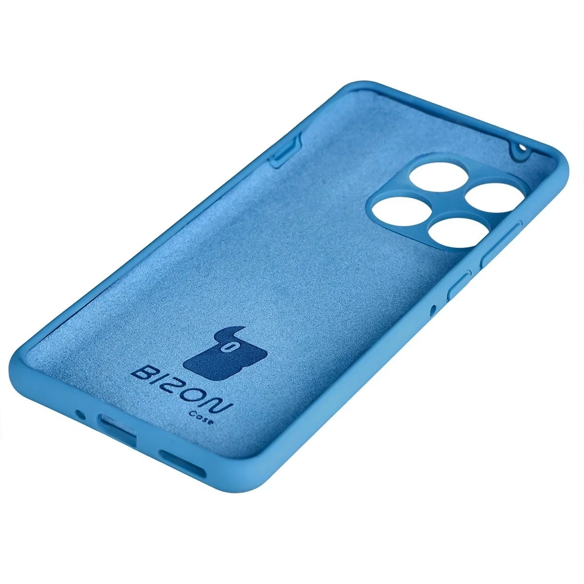 Kryt Bizon Soft Case Motorola Edge 60 Pro blue