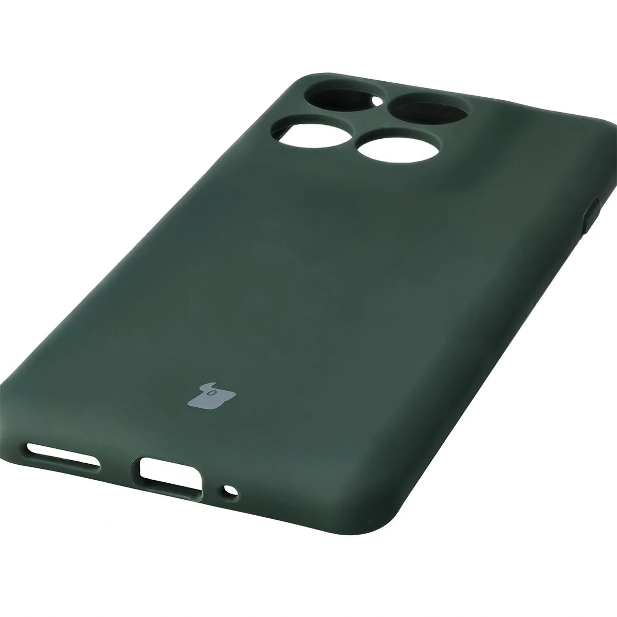Kryt Bizon Soft Case Motorola Edge 60 Pro dark green