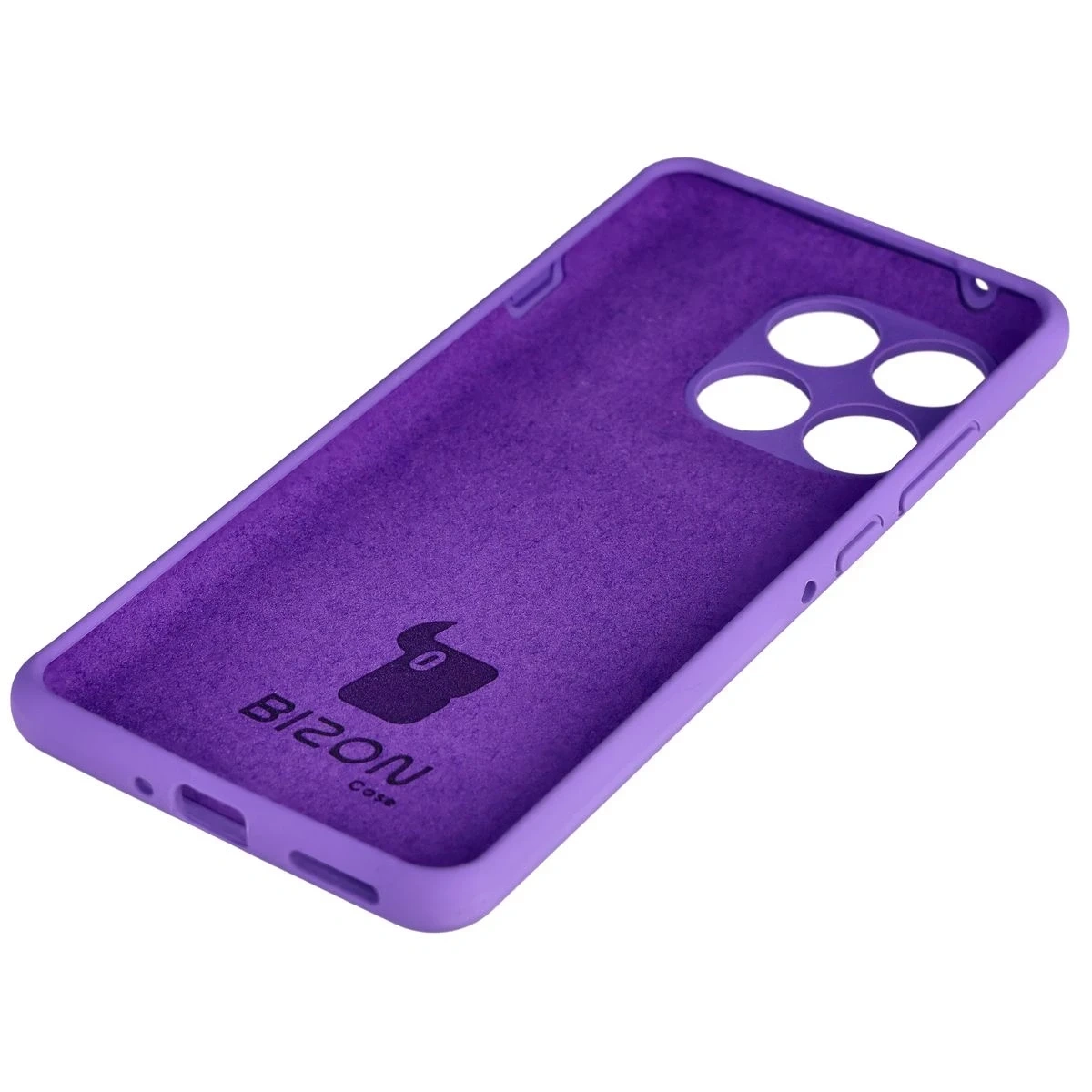 Kryt Bizon Soft Case Motorola Edge 60 Pro purple