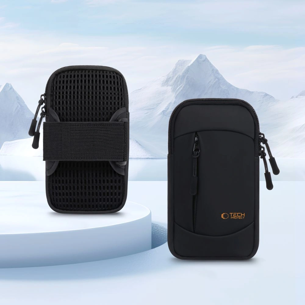 Kryt Tech-Protect M6 Universal Sport Armband Black/orange