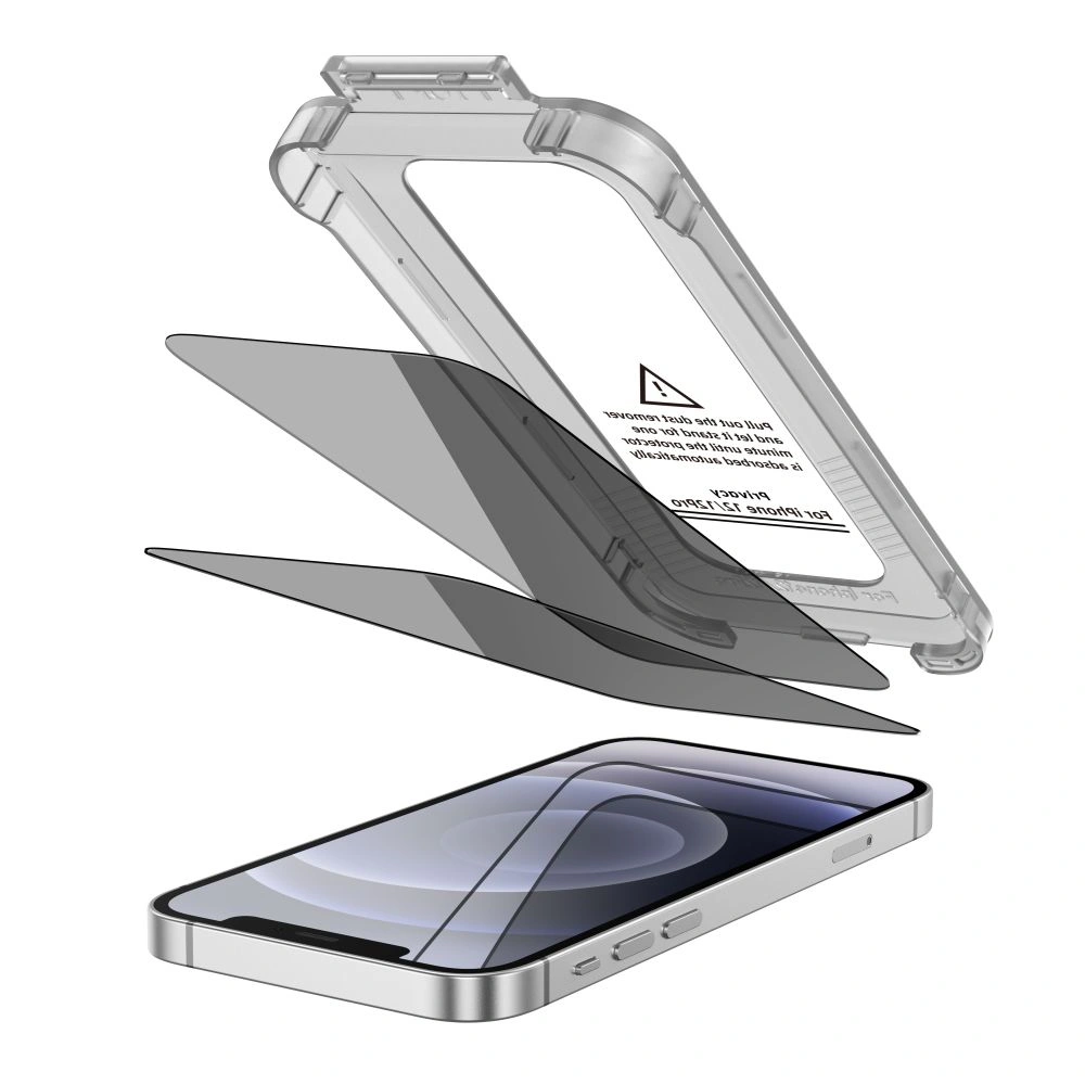 Kryt Tech-Protect Quick Set Spy+ Apple iPhone 12 / 12 Pro Privacy [2 PACK]