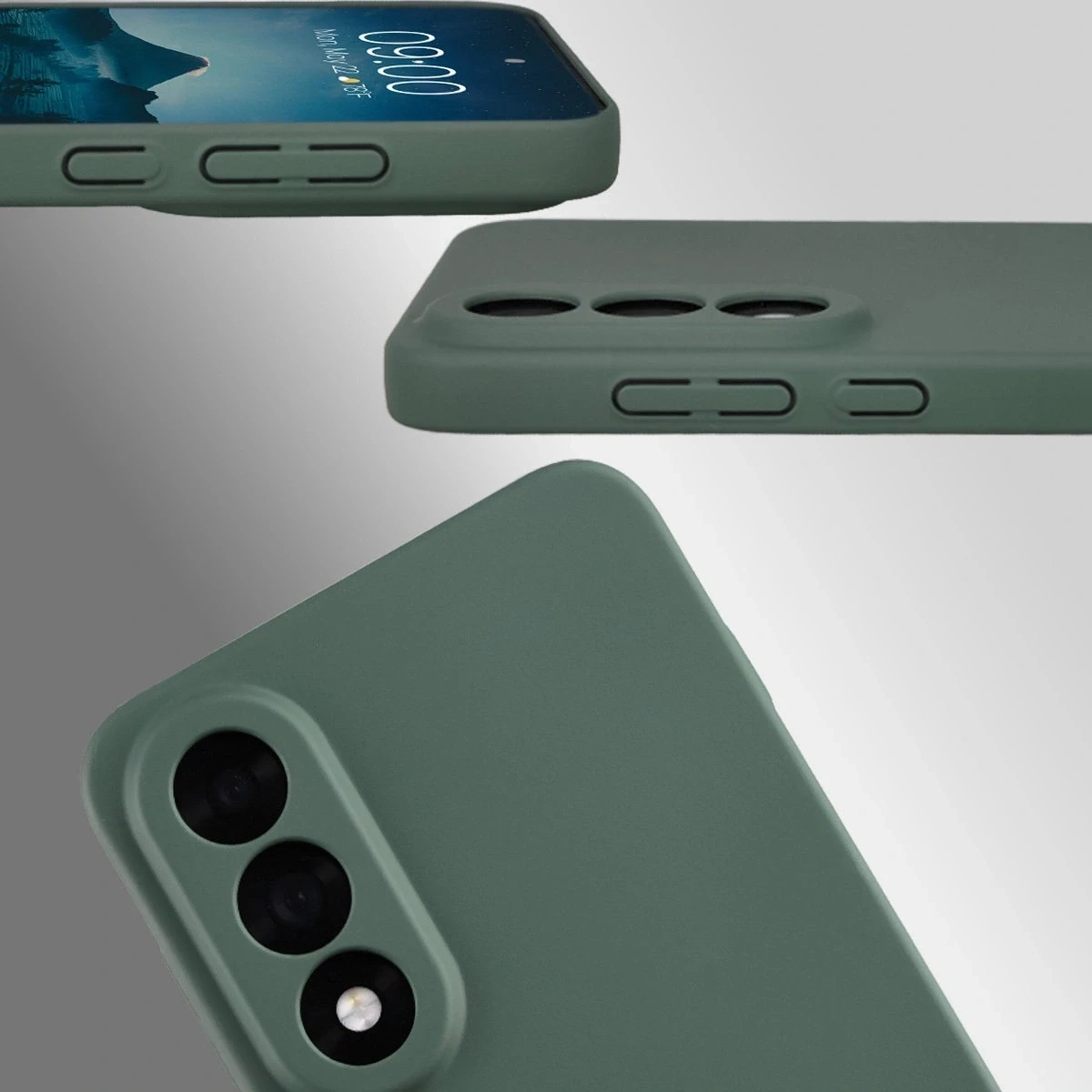 Kryt Bizon Case Lupka OnePlus Nord 5 green