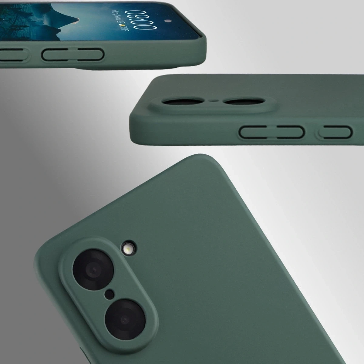 Kryt Bizon Case Lupka OnePlus Nord CE5 5G green