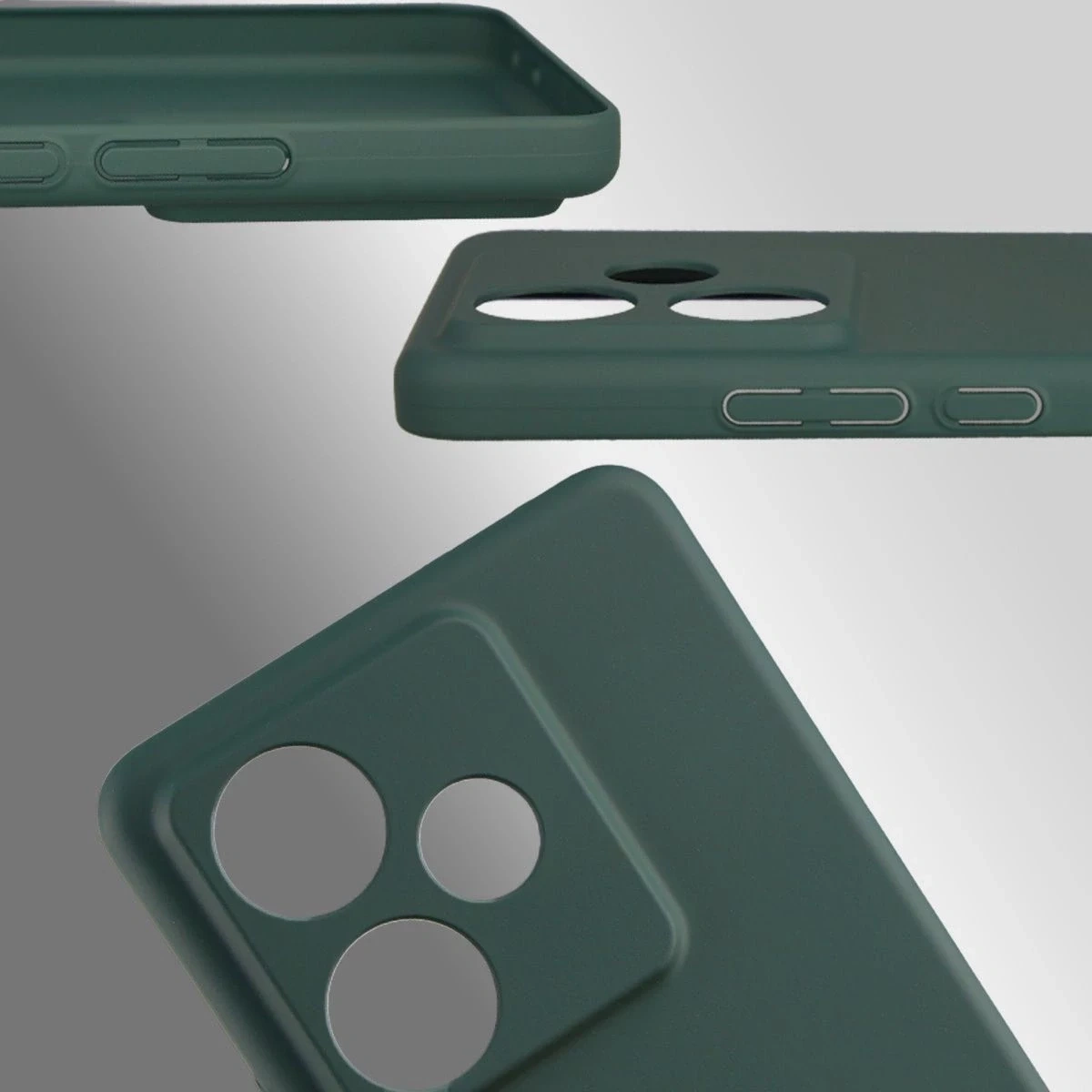 Kryt Bizon Case Lupka Realme GT 7 / 7T green