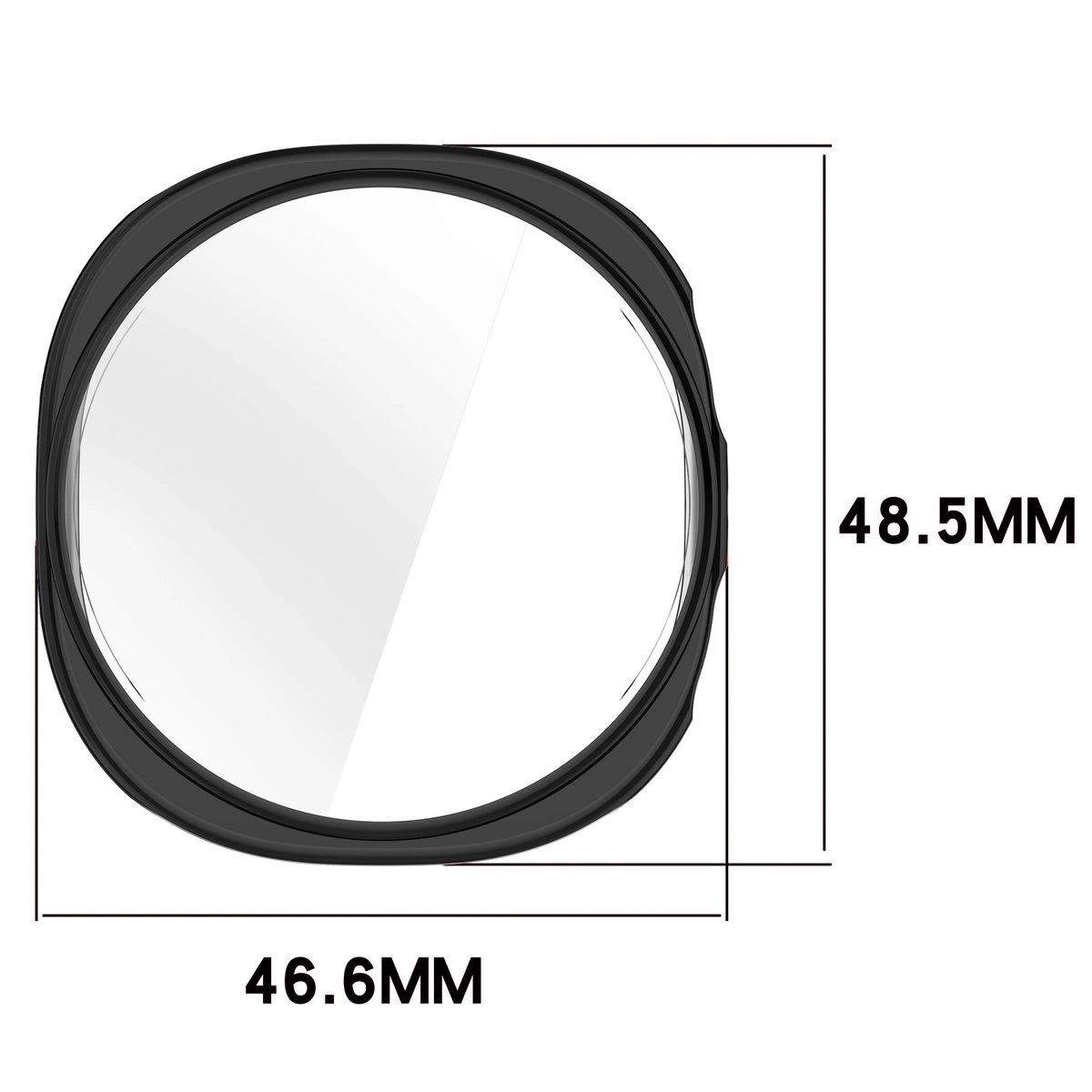 Kryt Bizon Case Watch Felipe Samsung Galaxy Watch 8 44mm black