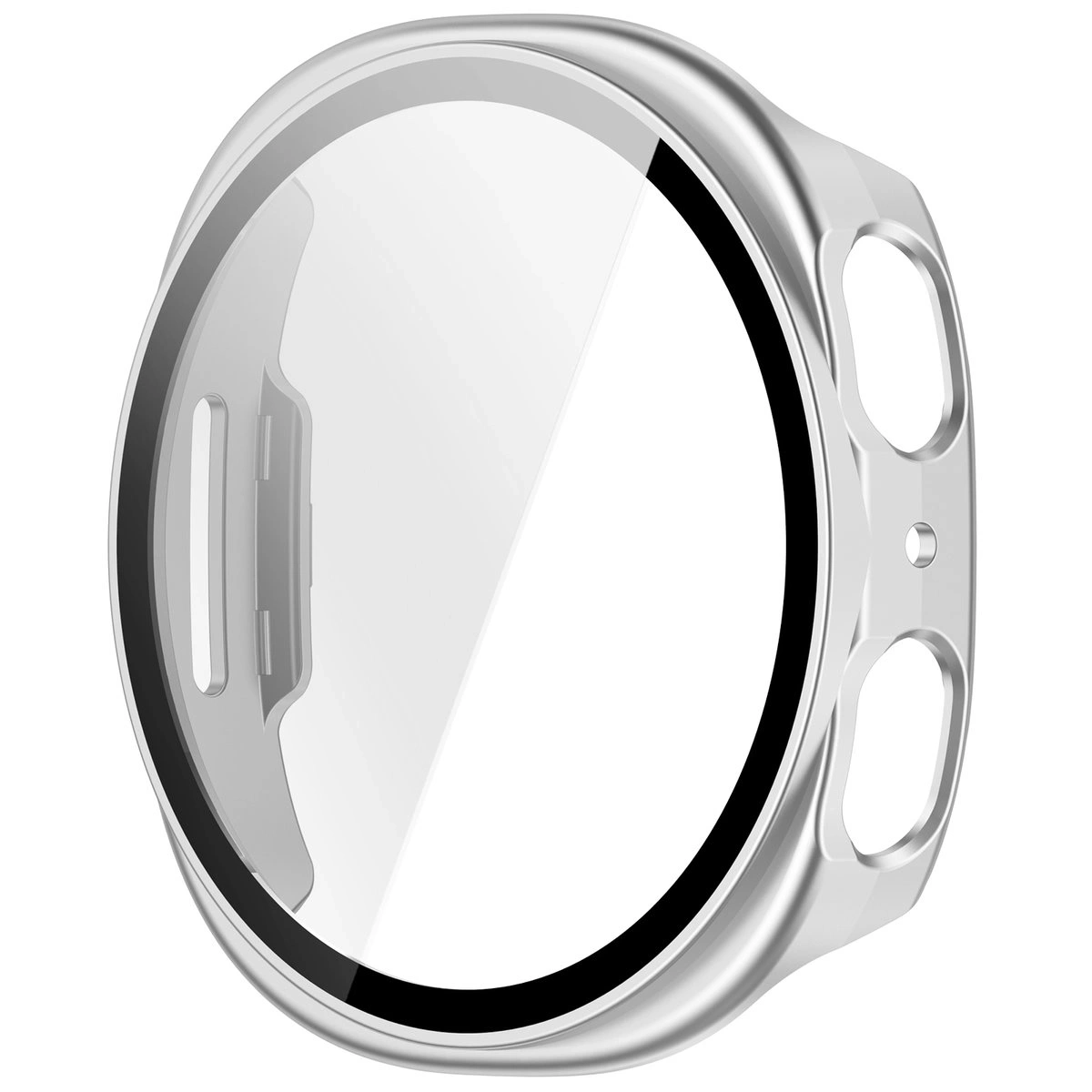 Kryt Bizon Case+Glass Watch Samsung Galaxy Watch 8 44mm champagne