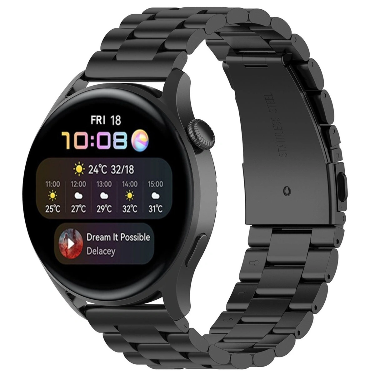 Kryt Bizon Strap Watch Aura QuickRelease 20mm black